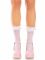 Шкарпетки ажурні Leg Avenue Mini Bow Lace Anklet, білі, з рюшами, декор — бантики