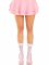 Шкарпетки ажурні Leg Avenue Mini Bow Lace Anklet, білі, з рюшами, декор — бантики