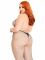 Бодістокінг Leg Avenue Racer neck bodystocking Black Queen Size