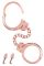 Металеві наручники Fetish Tentation Premium Chick wrist cuffs in rose-gold metal, рожеве золото