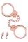 Металеві наручники Fetish Tentation Premium Chick wrist cuffs in rose-gold metal, рожеве золото