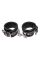 Наручники Fetish Tentation Premium Patent Leather Handcuffs, знімний ланцюжок