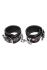 Наручники Fetish Tentation Premium Patent Leather Handcuffs, знімний ланцюжок