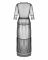 Пеньюар Obsessive Estiqua peignoir, M/L, чорний, прозорий, на поясі, довжина до щиколоток