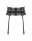 Пояс для панчіх Obsessive Nutris garter belt, XS/S, мереживний, з довгими пажами
