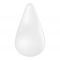 Вібратор для зовнішньої стимуляції Satisfyer Dew Drop White, 2 мотори, 12 режимів, м’який корпус