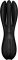 Кліторальний вібратор Satisfyer Threesome 2 Black, 3 гнучкі пальчики, 3 мотори