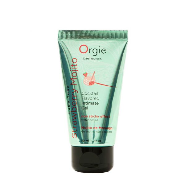Розпродаж!!! Лубрикант на водній основі Orgie Lube Tube Strawberry Mojito 50мл (термін  31.07.2026)