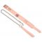 Нашийник з повідцем Liebe Seele Dark Candy Pink Collar with Leash, повідець на карабіні