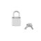 Замочок Liebe Seele Regular Padlock Silver (2 шт)