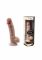 Фалоімітатор SilexD Johnny Premium Real Skin Flesh (7in MODEL 1), ультрареалістик, діаметр 3,8 см