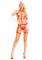 Костюм медсестри Leg Avenue 2PC Vegan Leather Nurse Harness Teddy and Headband Red M, шапочка