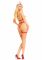 Костюм медсестри Leg Avenue 2PC Vegan Leather Nurse Harness Teddy and Headband Red M, шапочка