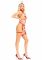 Костюм медсестри Leg Avenue 2PC Vegan Leather Nurse Harness Teddy and Headband Red M, шапочка