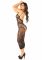 Сукня з відкритою спиною Leg Avenue Rhinestone Lace and Net Bodycon Dress One Size, Black