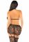 Блискучий комплект бра і спідниця з панчохами Leg Avenue One Size, Black