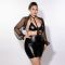 Сукня JSY P61159 Black Plus Size