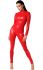 Комбінезон Noir Handmade F353 Red powerwetlook overall - L
