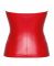 Корсет Noir Handmade F355 Red powerwetlook corset - S