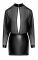 Сукня Noir Handmade F348 Powerwetlook and tulle dress - 4XL