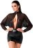 Сукня Noir Handmade F348 Powerwetlook and tulle dress - 6XL
