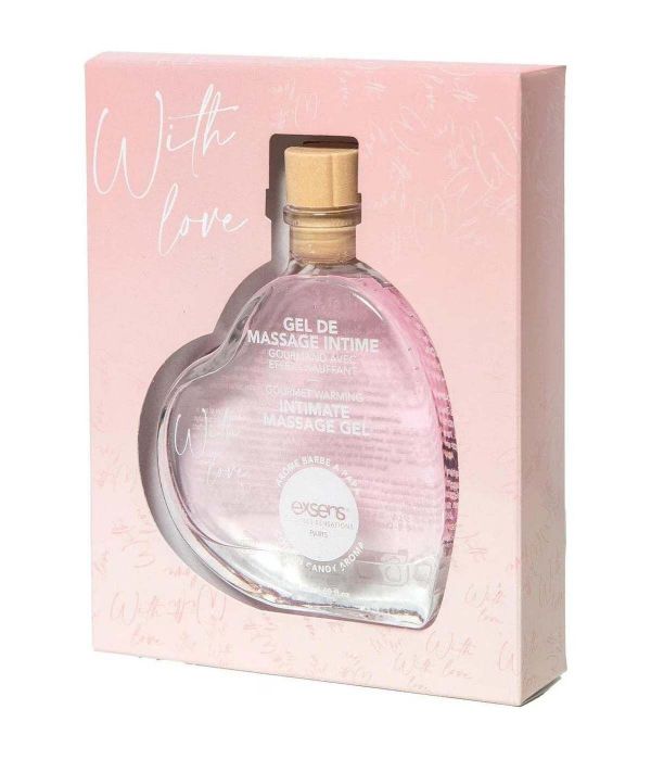 Розпродаж!!! Масажний гель EXSENS With Love Cotton Candy 50 мл (термін 04.2027)