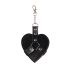 Брелок на карабіні для ключів Art of Sex Chained Heart, Чорний