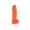 Мило у формі пеніса Чистий Кайф MEDIUM Orange, крафтове мило-член, натуральне