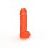Мило у формі пеніса Чистий Кайф MEDIUM Orange, крафтове мило-член, натуральне