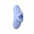 Смарт-вібратор для клітора Svakom Echo 2 Sky Blue, підігрів до 38 °C, знімна насадка на палець