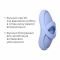 Смарт-вібратор для клітора Svakom Echo 2 Sky Blue, підігрів до 38 °C, знімна насадка на палець