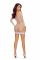 Бодістокінг Passion BS108 One Size, white