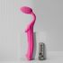 Безремінний страпон з вібрацією Strap-On-Me Vibrating Fuchsia M, діаметр 3,8 см, пульт ДК, регульований
