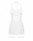 Бебі-дол Obsessive Arrowel White chemise 2XL/3XL, з декоративним чокером та гартерами