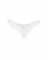 Трусики-стрінги з мереживом Obsessive Arrowel White crotchless thong 2XL/3XL