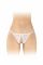 Мереживні трусики з доступом Fashion Secret Zoe White, з бантиком
