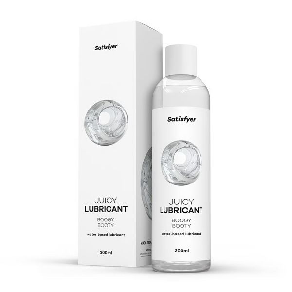 Анальна змазка на водній основі Satisfyer Juicy Lubricant Boogy Booty water based 300 мл