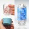 Мастурбатор Tenga Spinner DX 01 Drops, з пружною стимулювальною спіраллю всередині, ніжний вплив