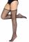 Панчохи Leg Avenue Daisy Dot Fishnet Stockings One Size Black