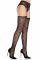 Колготки-панчохи Leg Avenue Heart Garterbelt Stockings One Size Black