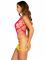 Сукня Leg Avenue Seamless Ombre Faux Lace Up Mini Dress One Size Sunset