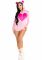 Комбінезон «Солодкий ведмедик» Leg Avenue Sweetheart Bear Velvet Romper S