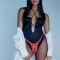 Трусики для страпона Strap-On-Me Leatherette Harness Fabulous - One Size - Red Glossy