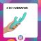 Вібратор-кролик із вагінальним відростком Good Vibes Only – Lisa Thrusting Rabbit Vibrator with G-Spot Stimulator