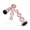 Набір анальних іграшок Rosy Gold - Metal Butt Plug Set 3 Pieces