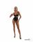 Боді Obsessive Hersis crotchless teddy S/M