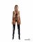 Боді Obsessive Keira Lise crotchless teddy L/XL