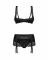 Комплект Obsessive Lecille 3-pcs crotchless set S/M