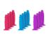 Набір фалоімітаторів ADDICTION Silly Willy 3.3” Silicone Dildo, 3 кольори, 12 шт