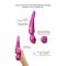 Стимулятор для клітора Love To Love Pleaser Iridescent Berry, ефект постукування, 5 режимів